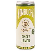 Uplift Ginger & Lemon Kombucha 